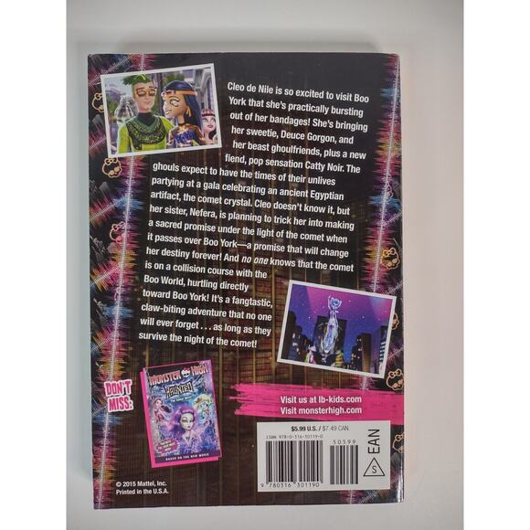 Monster High Boo York, Boo York a Monsterrific Musical! The Junior Novel 2015 - Picture 3 of 8